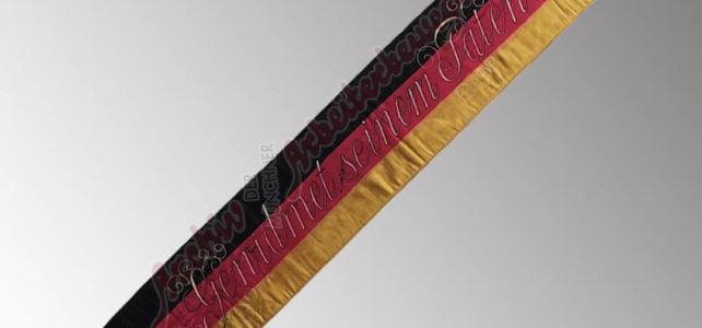 Aus dem Archiv – Reichsbanner Schwarz-Rot-Gold Aus dem Archiv – Reichsbanner Schwarz-Rot-Gold