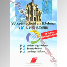 Aus dem Archiv – Volksentscheid zum Bayerischen Senat am 8. Februar 1998