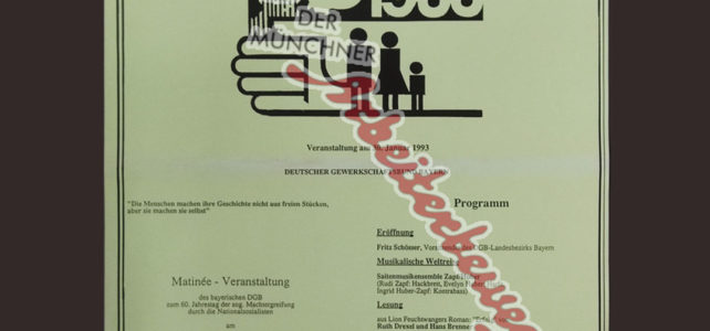 Aus dem Archiv – Erinnerung an die nationalsozialistische Terrorherrschaft Aus dem Archiv – Erinnerung an die nationalsozialistische Terrorherrschaft
