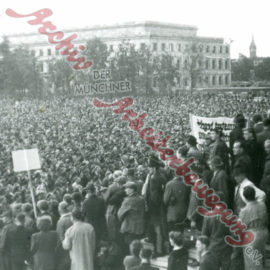Aus dem Archiv – Proteste gegen Preissteigerungen im August 1950