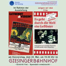 Ausstellung „Getrennt & vereint“: Filmvorführung am 25. Mai 2023